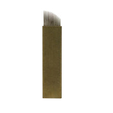 New fashion high quality 10Pcs 14Pins Permanent Makeup Eyebrow Tattoo Blades Microblading Needles Anne