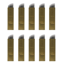 New fashion high quality 10Pcs 14Pins Permanent Makeup Eyebrow Tattoo Blades Microblading Needles Anne