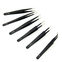 New fashion high quality 6pcs BGA Precision Tweezer Set Antistatic Tweezers Stainless Tweezers 2017 Anne