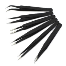 New fashion high quality 6pcs BGA Precision Tweezer Set Antistatic Tweezers Stainless Tweezers 2017 Anne
