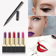 New fashion high quality Beautiful colors 12 Colors Lipstick Lipstick Waterproof Thin Quick Dry Eyeliner Pen Set Anne