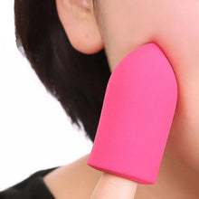 New fashion high quality Finger Puff Makeup Foundation Powder Puff Bullet Puff Sponge esponja Anne