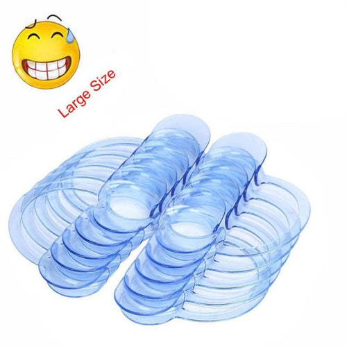 New fashion high quality Plastic Material 15pcs C-Shape BlueTeeth Whitening Intraoral Cheek Lip Retractor Mouth Opener Anne