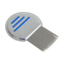 New fashion high quality Terminator Lice Comb Hair Rid Headlice stainless steel Metal Teeth Rounded end protects the scalp Anne