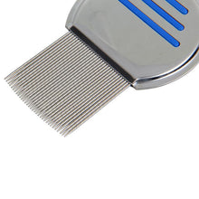 New fashion high quality Terminator Lice Comb Hair Rid Headlice stainless steel Metal Teeth Rounded end protects the scalp Anne