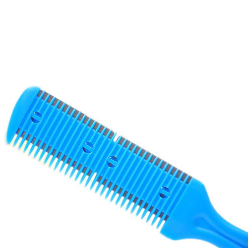 New fashion high quality plastic Material Barber Scissor Hair Cut Style Razor Magic Blade Comb Haircut Tool Fine Anne