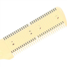 New fashion high quality plastic Material Barber Scissor Hair Cut Style Razor Magic Blade Comb Haircut Tool Fine Anne