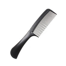 New style 10Pcs Black Pro Salon Hair Styling Hairdressing Plastic Barbers Brush Combs Set ABS Material 2017 Anne
