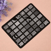 Newest!!! Nail Stamping Printing Plate Image Stamps Plate Nail Art Decor Manicure Fashion Style Stainless steel Material Anne