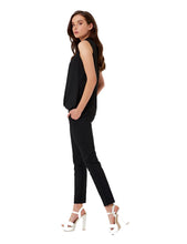 O-Neck Black Choker Top V Hollow Out Wrap Shirt Sleeveless Elegant Women Chiffon Shirt