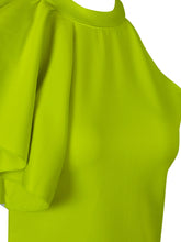 O-Neck Sleeveless Knee Length Dress Ruched One Shoulder Yellow Bodycon Dress Zipper Women 2017 Fashion Fall Autumn Dress
