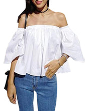 Off Shoulder Bell Sleeve Oversized Women Summer Blouse Fashion Girl Casual Big Size 2016 Top High Quality New Arrival Women 2016