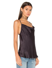 Off Shoulder Black Tank Backless Split Sexy Satin Camisole Night Club Party Women Summer Tank Tops 2017