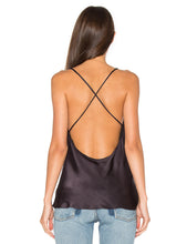Off Shoulder Black Tank Backless Split Sexy Satin Camisole Night Club Party Women Summer Tank Tops 2017