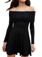 Off Shoulder Dress Fashion Black Solid Sheath Dress Mini Summer Women Dresses Lady 2016 New Arrival Casual Sexy Dresses