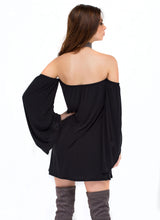 Off Shoulder Flare Sleeve Dress Women Loose Mini Short Dress 2017 Women Dress Sexy Fashion New Woman Dresses Summer 2017