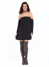 Off Shoulder Flare Sleeve Dress Women Loose Mini Short Dress 2017 Women Dress Sexy Fashion New Woman Dresses Summer 2017
