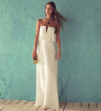 Off Shoulder Ruffle Tube Dress Women Summer Long Maxi Beach Casual Dress Party Dress Causal Fashion 2016 High Quality Elegant