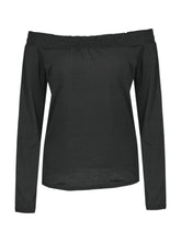 Off Shoulder Women Casual Blouse Long Sleeve Black Pink 2 Color Womens Tops And Blouses For 2016 Tops High Quality Fashion