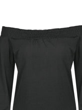 Off Shoulder Women Casual Blouse Long Sleeve Black Pink 2 Color Womens Tops And Blouses For 2016 Tops High Quality Fashion