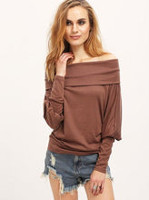 Off Shoulder Women Tops And Blouses 2016 New Fashion Tops Casual Shirt High Quality Fashion 2016 Women Autumn TopsWomen