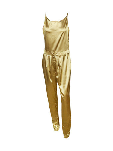 Open Back Slik Spaghetti Strappy V Neck Low Out Sleeveless Sexy Club Party Jumpsuit Woman Jumpsuit Summer 2016 Overall Romper
