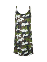 Open Back Spaghetti Strap Summer Dress Camouflage Print Sundress Floral Skull Leopard Print Girl Casual Dress 2016 Fashion