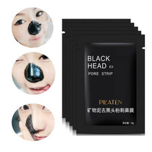 PIATEN Brand Hot 3pcs Blackhead Remover Black Mud Deep Cleansing Purifying Peel Acne Face Mask removedor de cravo Anne