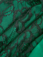 Peplum Cap Sleeve High Waist Patchwork Lace Bodycon Plus Size Dress Pencil Office Work Dress Green Business Casual Summer 2016