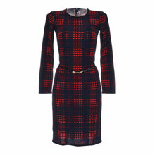 Plaid Women Dress Long Sleeve Winter Autumn Plus Size Bodycon Casual Slim Dress Elegant 2015 Robe With Belt