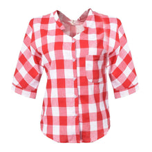 Plaid Women Shirts Tops Large Size Women Street Shirt Blusas Femininas Ropa Mujer Camisa Feminina Women Blouses Plus Size Blouse