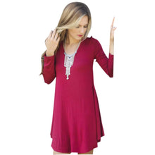 Plain Plus Mini Dress Long Sleeve Casual Loose Home Dress Smock Tops Mori Girl Little Black Beach Dress Plus Size Spring 2016