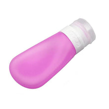 Portable Travel Shower Gel Bottle Silicone Cosmetic Bottles Sector jar mini silicone bottle high quality Anne
