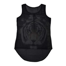 Print Tiger Summer Tank Tops Blouse Womens Shirt Women Tops Casual Punk Roupas Women's Tanks Women Blusas Women Blouses