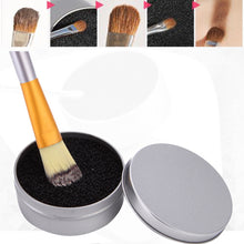 Pro Color Makeup Brush Clean Eye Shadow Eyebrow Sponge Cleaner Tool Iron Box Cleaning box Cosmetics