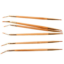 Pro MakeUp Cosmetic Double Sided Ended Brushes Eyeshadow Eye Brow Tools Lip Eyeliner Oblique Bending Brush pincel escova Anne