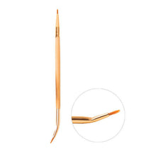 Pro MakeUp Cosmetic Double Sided Ended Brushes Eyeshadow Eye Brow Tools Lip Eyeliner Oblique Bending Brush pincel escova Anne