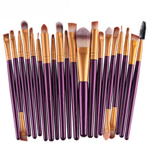 Professional 20 pcs Makeup Brush Set Make-up Toiletry Kit Brand Make Up Brush Set Cosmetics tools For Women Freeshipping 2016
