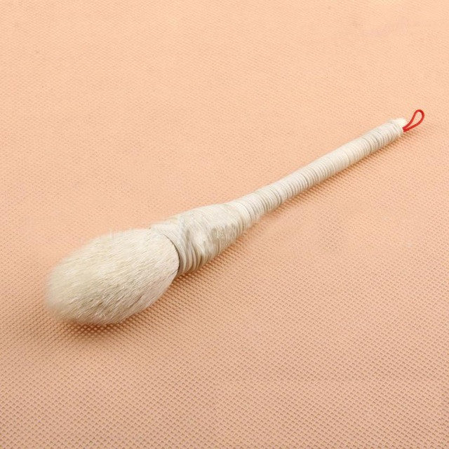 Professional Handmade Rattan Makeup Brush Makeup Tools Blush Brush Goat hair material kosmetika 2017 Anne