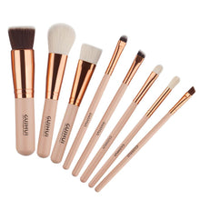 Provide a whole set of brushes 8pcs Cosmetic Makeup Brush Blusher Eye Shadow Brushes Set Kit brosse maquillage Anne