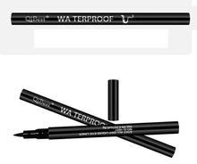 Qibest 100% brand high quality Hot Fashion Novelty Makeup Black Eyeliner Waterproof Liquid Beauty Comestics Eye Liner Pencil