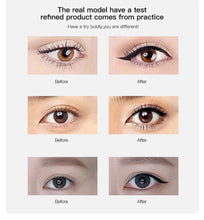 Qibest 100% brand high quality Hot Fashion Novelty Makeup Black Eyeliner Waterproof Liquid Beauty Comestics Eye Liner Pencil