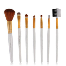 Realer 7pcs Makeup Cosmetic Brushes Eyeshadow Eye Shadow Foundation Blending Brush brochas de maquillaje 2017 Anne