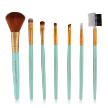 Realer 7pcs Makeup Cosmetic Brushes Eyeshadow Eye Shadow Foundation Blending Brush brochas de maquillaje 2017 Anne