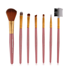 Realer 7pcs Makeup Cosmetic Brushes Eyeshadow Eye Shadow Foundation Blending Brush brochas de maquillaje 2017 Anne