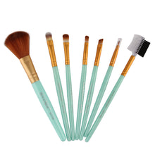 Realer 7pcs Makeup Cosmetic Brushes Eyeshadow Eye Shadow Foundation Blending Brush brochas de maquillaje 2017 Anne