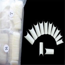 Realer Fashion Full 500pcs 10 Sizes French False Acrylic Nail Art Tip Smooth and easy to put on and remove Anne