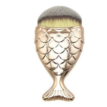 Realer Fish Scale Makeup Brush Fishtail Bottom Brush Powder Blush Makeup Cosmetic Brush pincel de maquiagem 2017 Anne