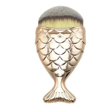Realer Fish Scale Makeup Brush Fishtail Bottom Brush Powder Blush Makeup Cosmetic Brush pincel de maquiagem 2017 Anne