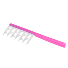 Realer The New Comb Hair Styling Comb Card Gear Tooth Comb Shape plastic Material 100% brand new and high quality Anne